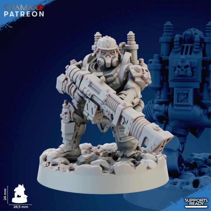 Iron Krieger - Squad of 10 - GHAMAK
