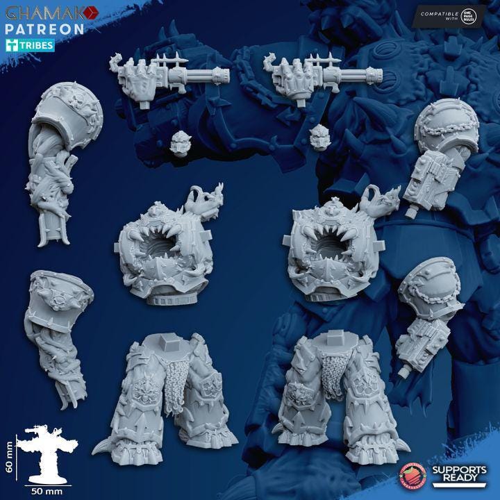 Possessed Eradicators - Two Models - Ghamak