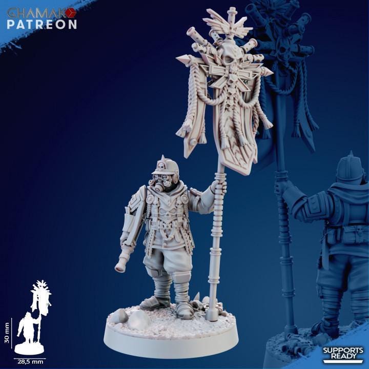 Trenchers Command Squad - GHAMAK