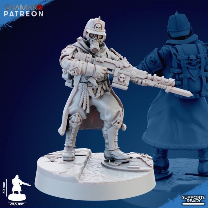 Trenchers Command Squad - GHAMAK