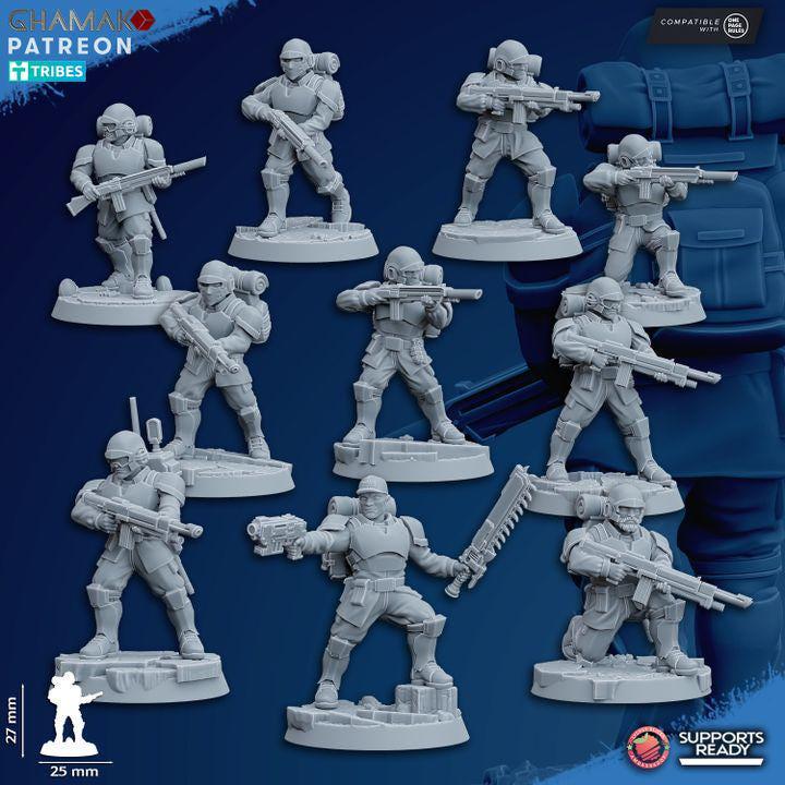 Sturmtruppen - Trupp von 10 - GHAMAK