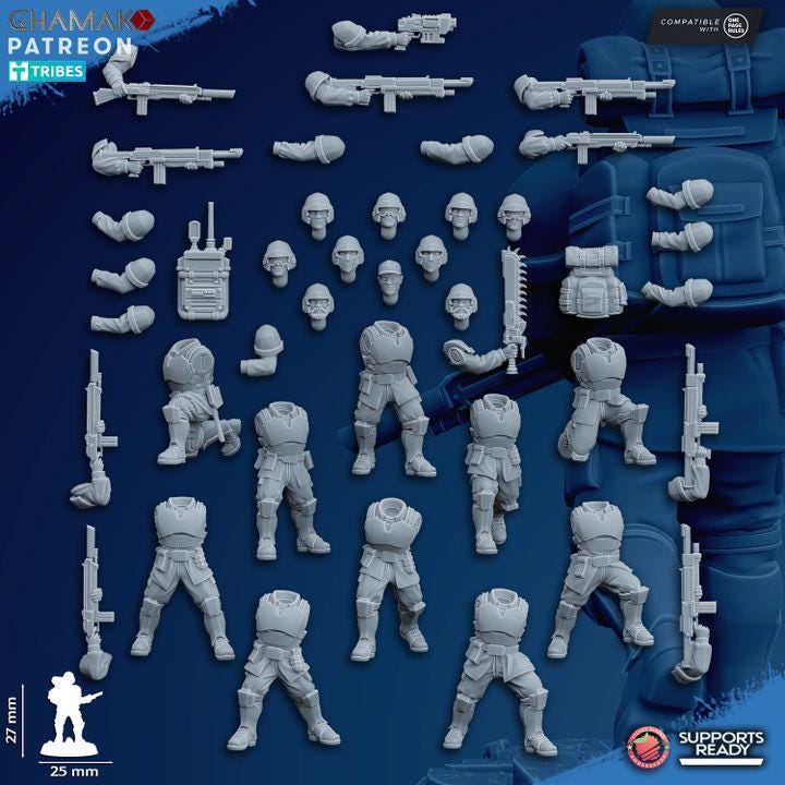 Sturmtruppen - Trupp von 10 - GHAMAK