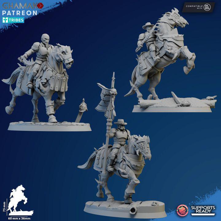 Corrupted Cavalry - Squad of 5 - GHAMAK