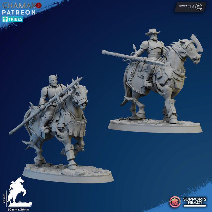 Corrupted Cavalry - Squad of 5 - GHAMAK