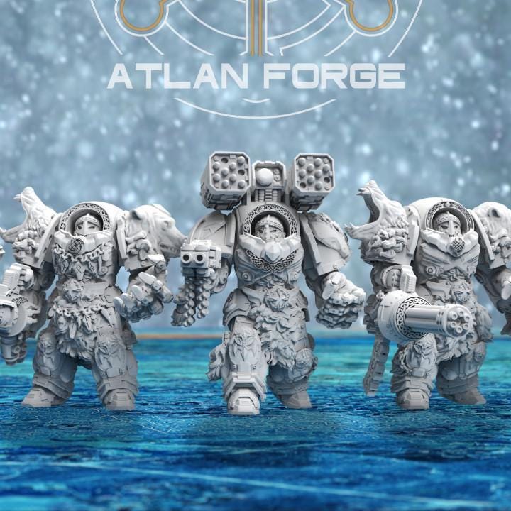 Einherjar asgardianos - Atlan Forge