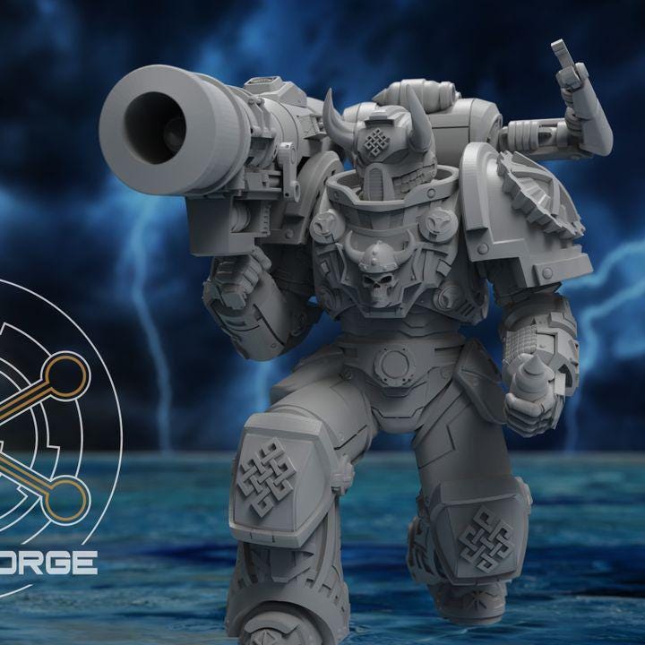 Asgardian Demolishers - Escuadrón de 5 - Atlan Forge