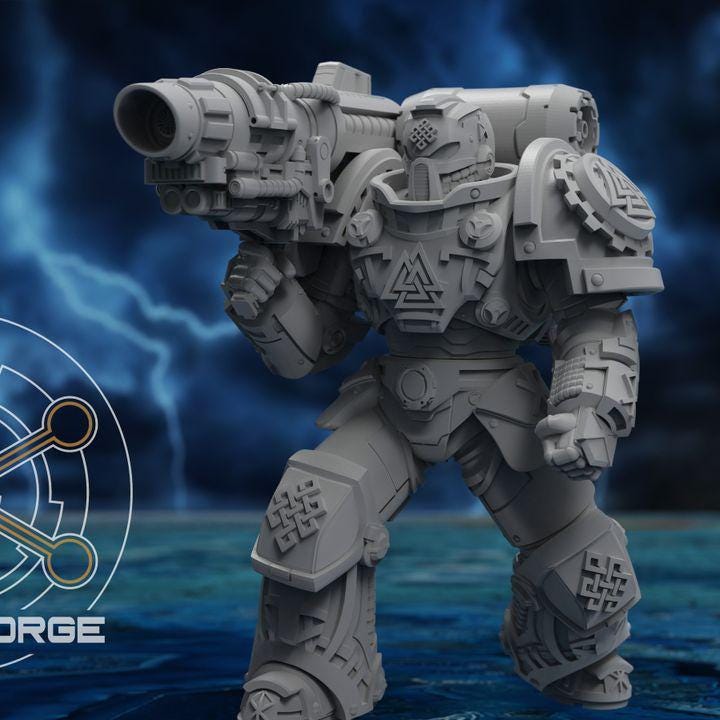 Asgardian Demolishers - Escuadrón de 5 - Atlan Forge