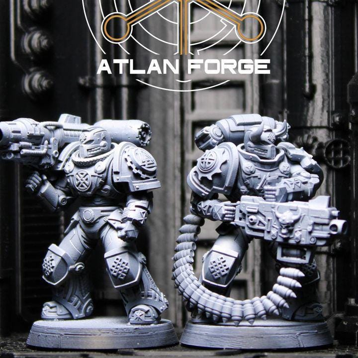 Asgardian Demolishers - Escuadrón de 5 - Atlan Forge