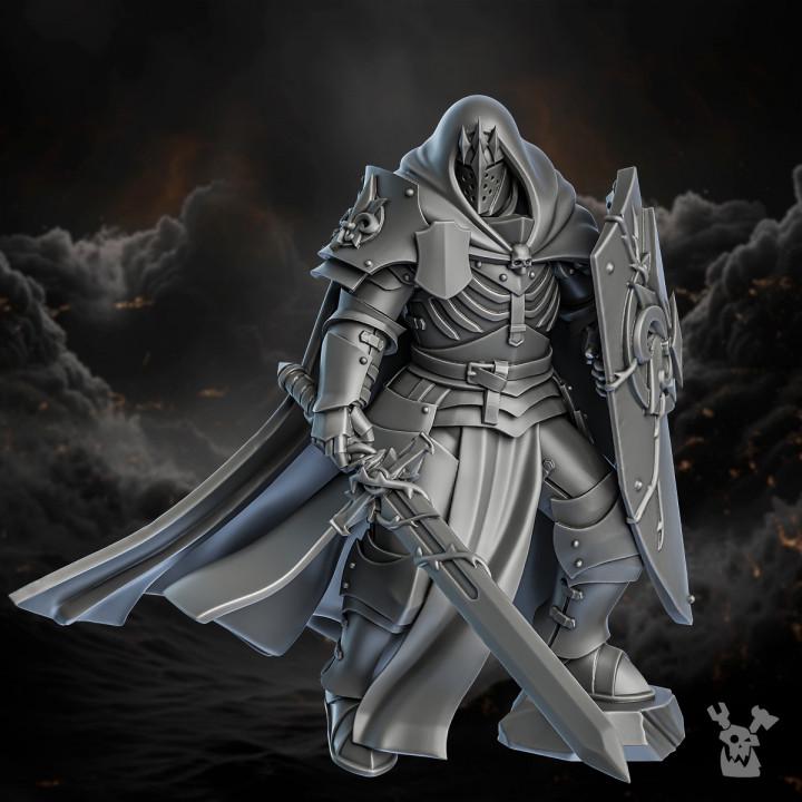 Thorn Knights - 3 Monopose Models - Order of Repentance - DakkaDakka