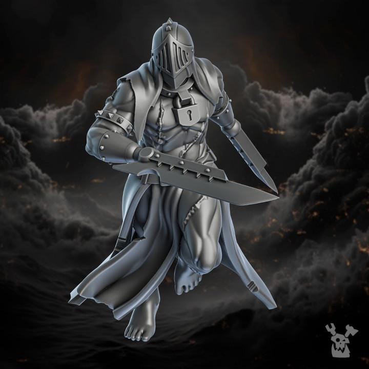 Unrepentants - 5 Monopose Models - Order of Repentance - DakkaDakka