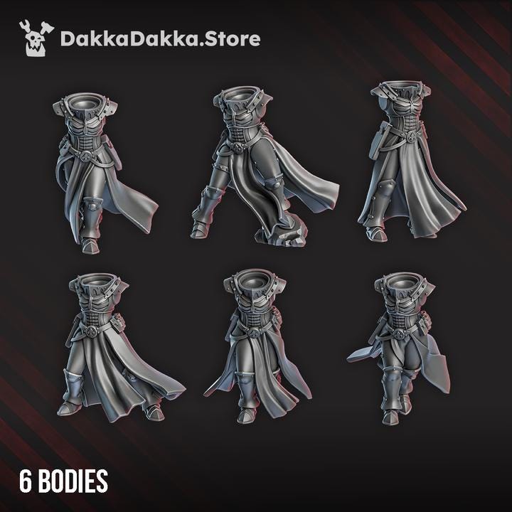 Sisters of Minor Guilt (build-kit) + Heavy Weapons Upgrade Kit - Squad of 10 - Order of Repentance - DakkaDakka