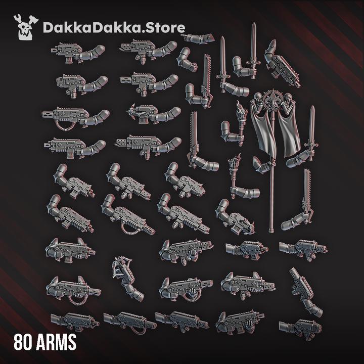 Sisters of Minor Guilt (build-kit) + Heavy Weapons Upgrade Kit - Squad of 10 - Order of Repentance - DakkaDakka