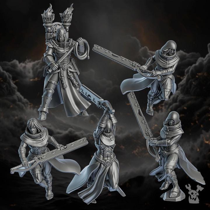 Redeemers Sisters Squad - 5 Monopose Models - Order of Repentance - DakkaDakka
