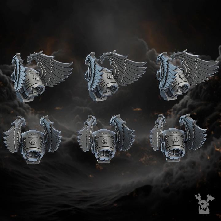 Retribution Angels (build-kit) - 5 Models - Order of Repentance - DakkaDakka