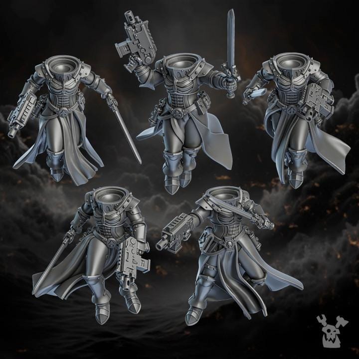 Retribution Angels (build-kit) - 5 Models - Order of Repentance - DakkaDakka