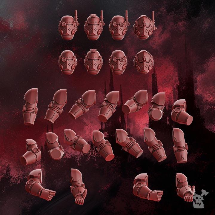 Crimson Wings Recon Squad of 5 (build-kit) - DakkaDakka