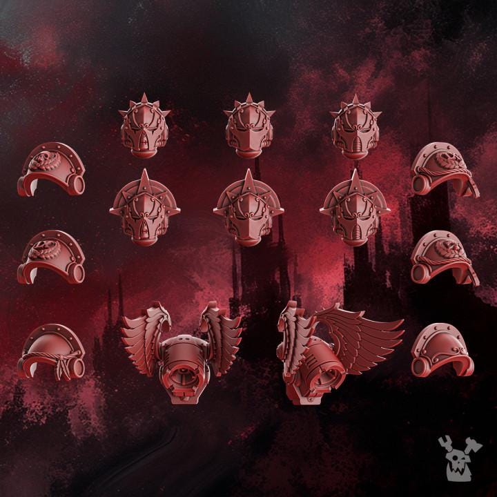 Crimson Wings Honour Squad & Storm Squad of 5 with Jump Packs - DakkaDakka
