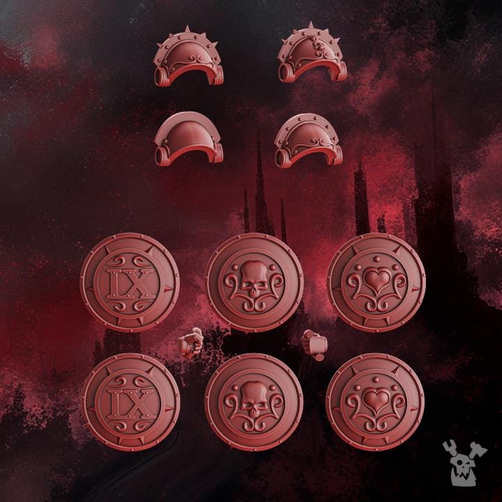 Crimson Wings Destroyers Squad of 5 (build-kit) - DakkaDakka