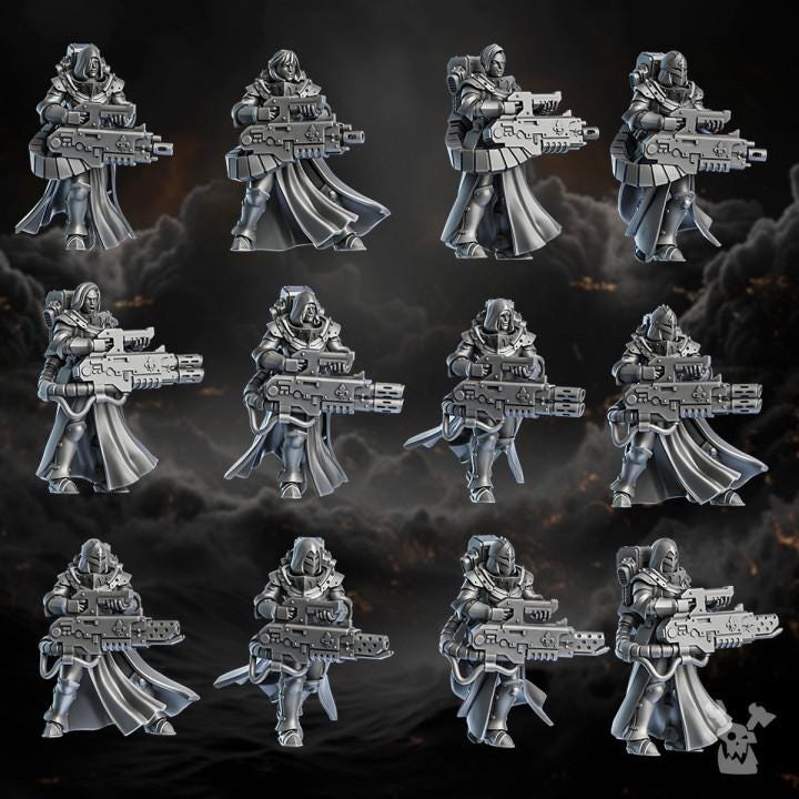 Heavy Sisters Squad - 12 Sisters - DakkaDakka