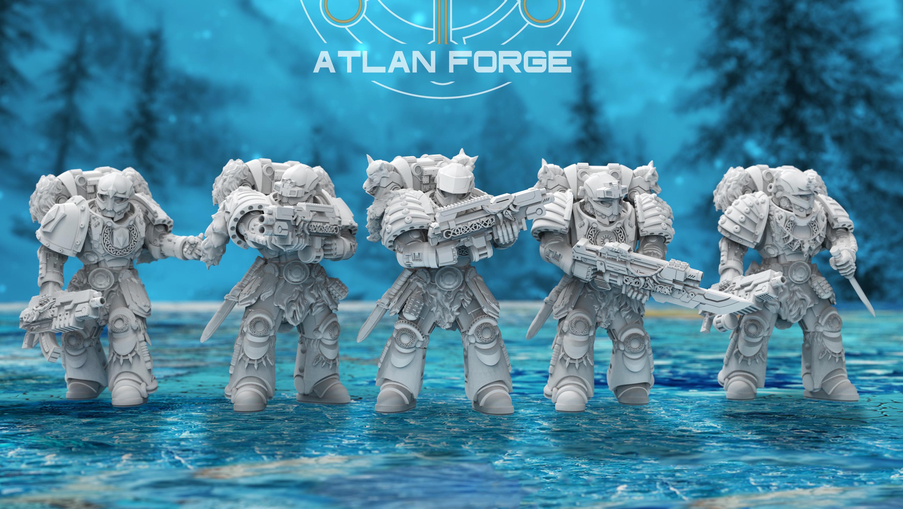 Asgardian Rangers - Fünferteam - Atlan Forge