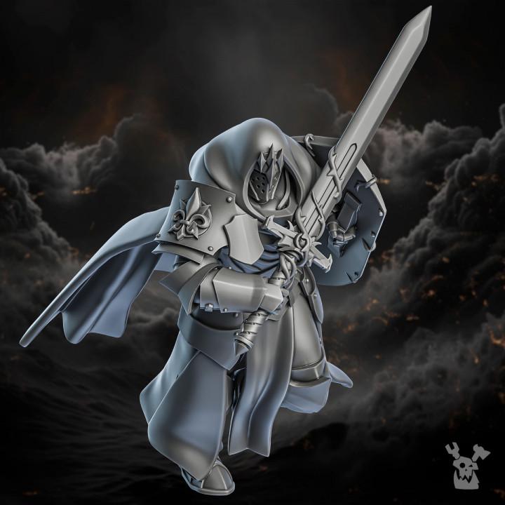 Thorn Knights - 3 Monopose Models - Order of Repentance - DakkaDakka