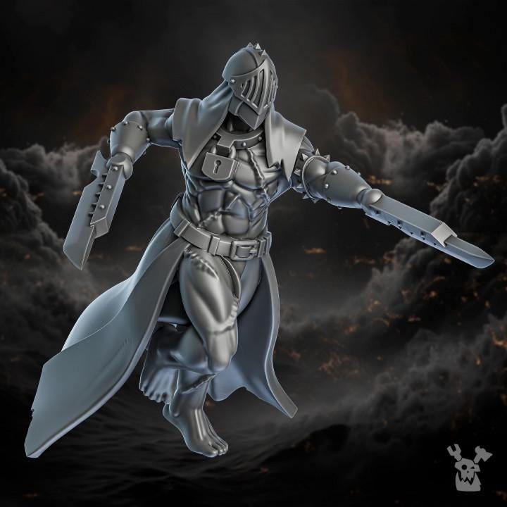 Unrepentants - 5 Monopose Models - Order of Repentance - DakkaDakka