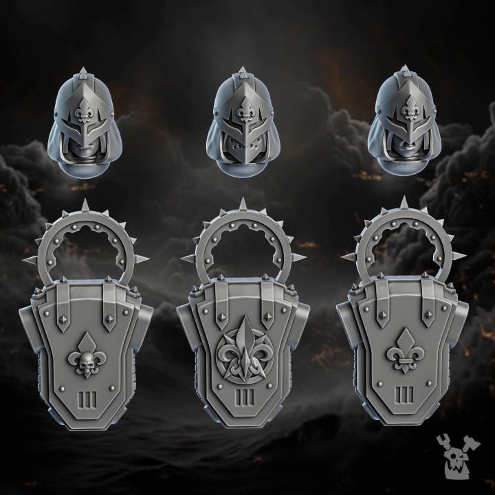 Sisters of Redemption (build-kit) - Squad of 5 - Order of Repentance - DakkaDakka