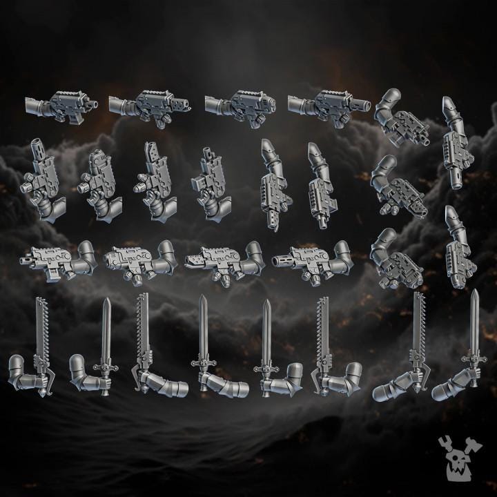 Retribution Angels (build-kit) - 5 Models - Order of Repentance - DakkaDakka