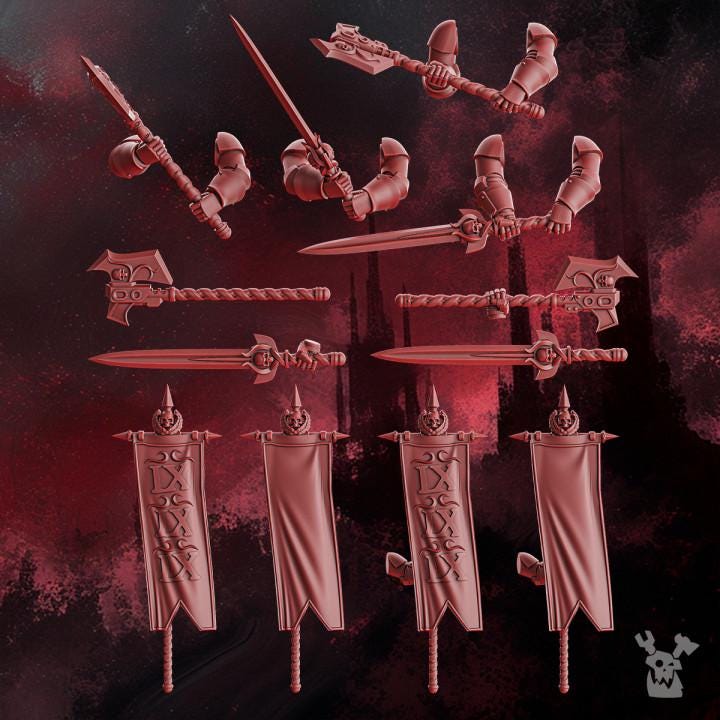 Crimson Wings Honour Squad & Storm Squad of 5 with Jump Packs - DakkaDakka