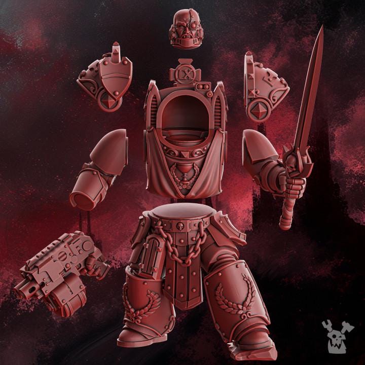 Commander in Destroyer Armor - Crimson Wings - DakkaDakka