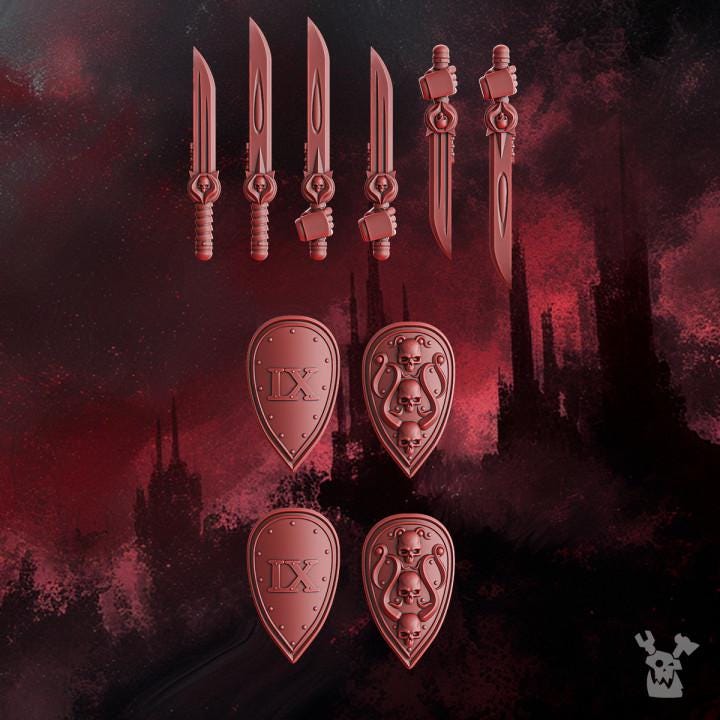Crimson Wings Tactical Squad of 10 (build-kit) - DakkaDakka