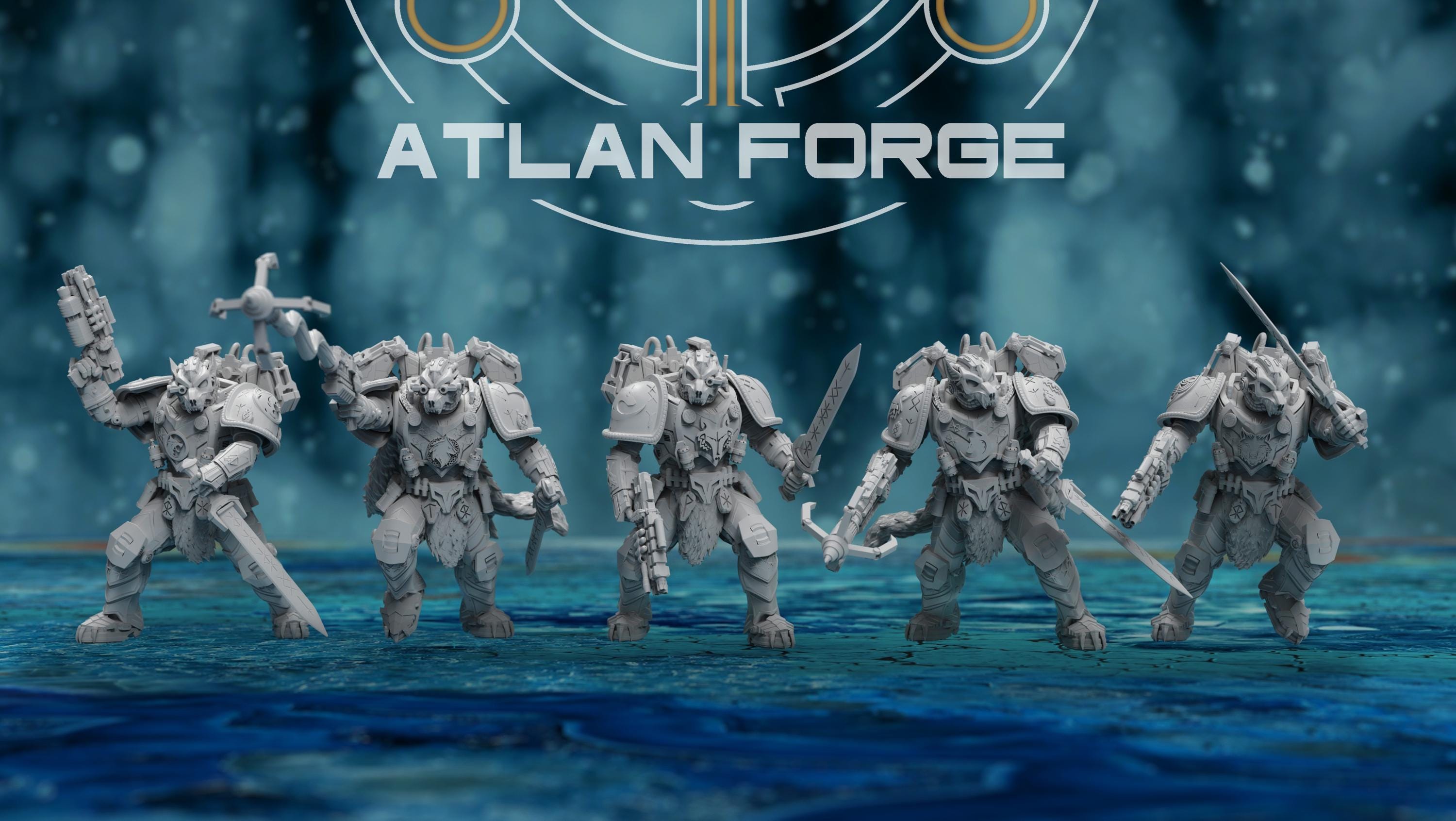 Asgardianische Plünderer - Fünf-Mann-Trupp - Atlan Forge