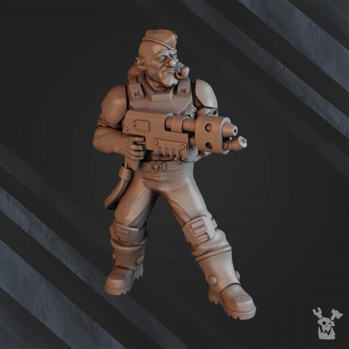 Green Hell Division Commando Squad - 10 Monopose Models - DakkaDakka