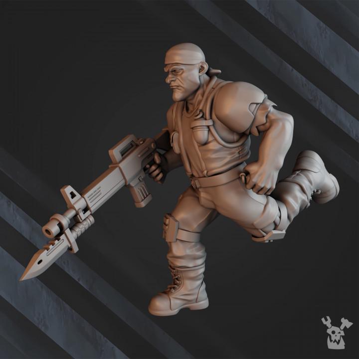 Green Hell Division Commando Squad - 10 Monopose Models - DakkaDakka