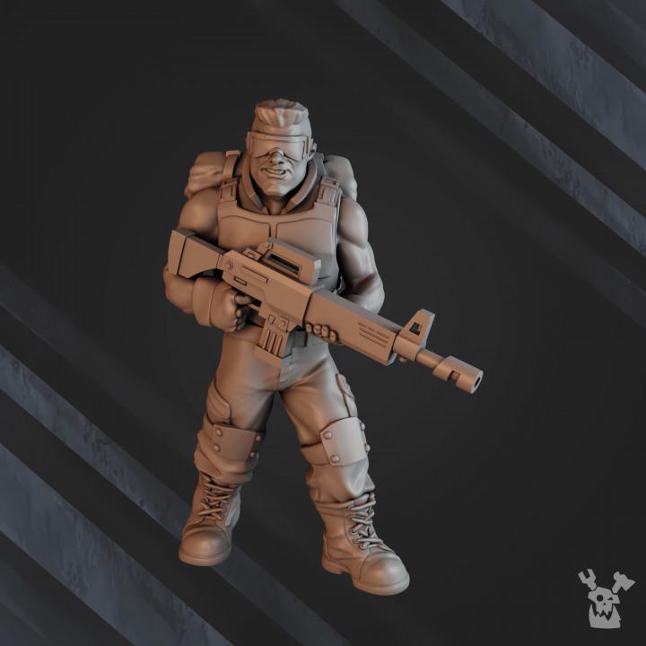 Green Hell Division Infantry Squad - 10 Monopose Models - DakkaDakka