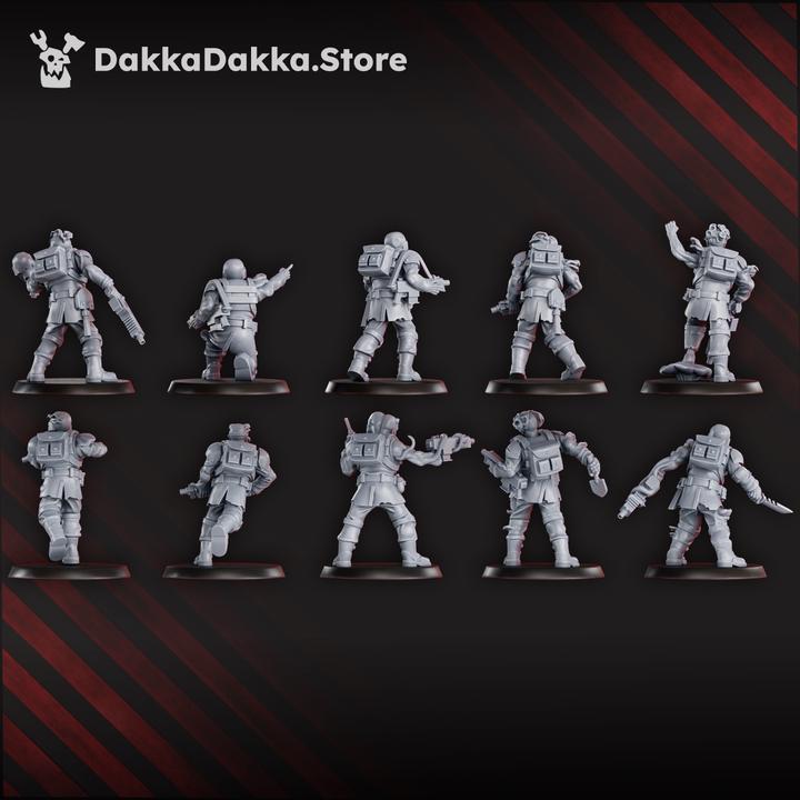 Diseased Planetary Guard - Pre-assembled & Ready to Field - DakkaDakka