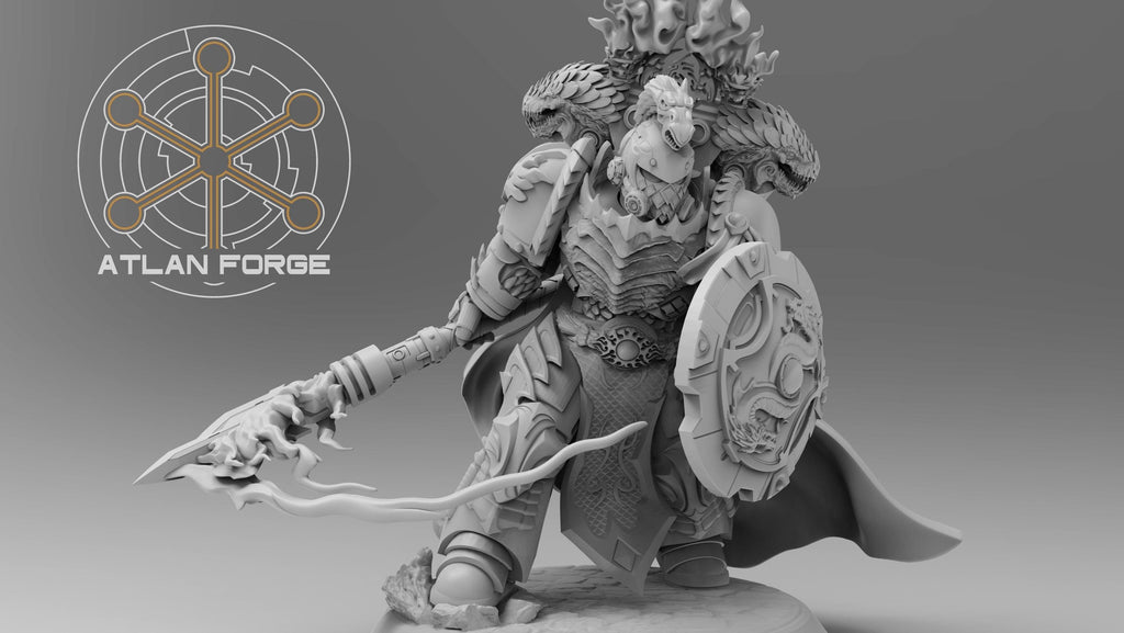 Dragon Knights Captain - Atlan Forge