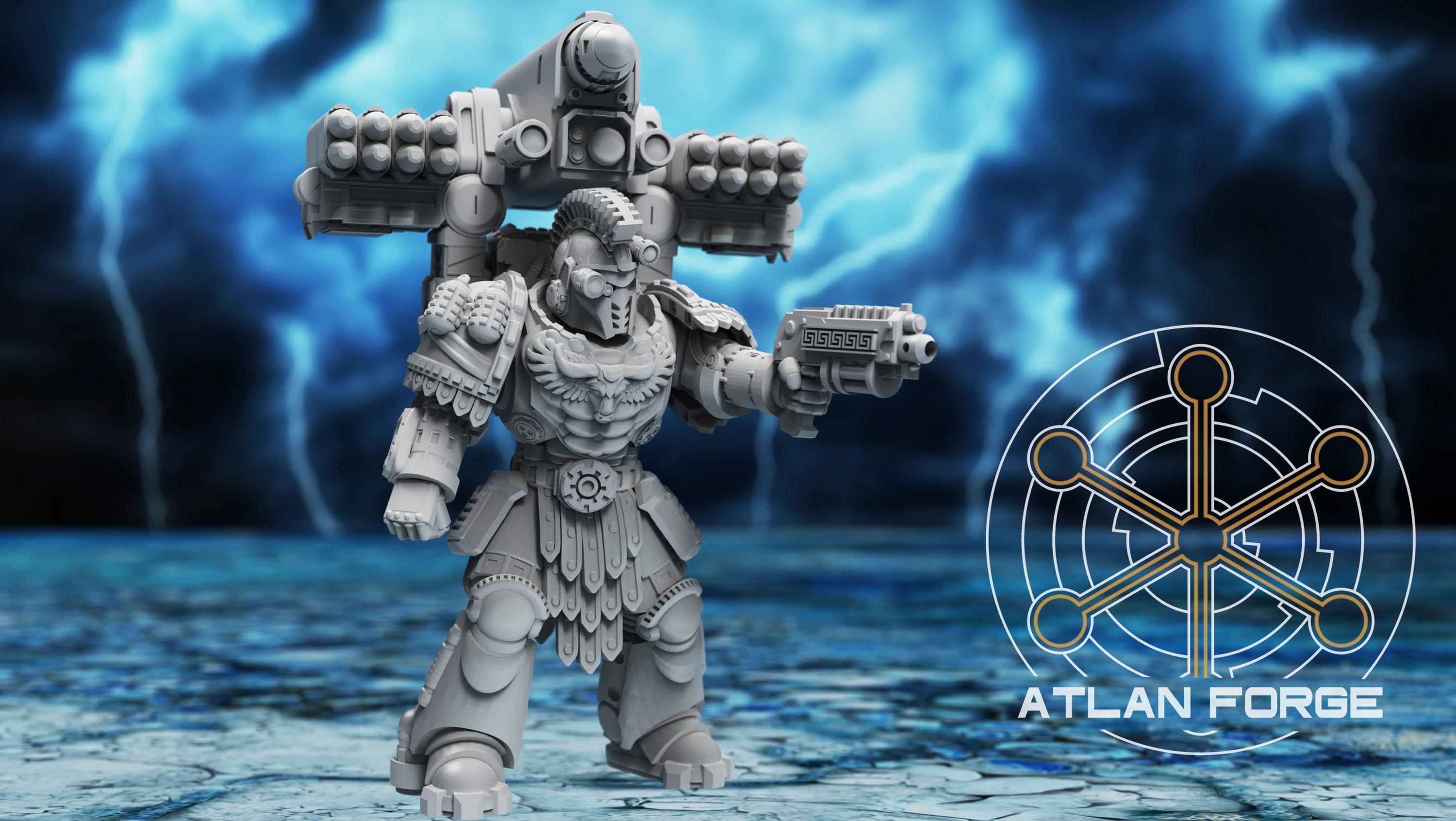 Minoan Astraponites - Squad of Five - Atlan Forge