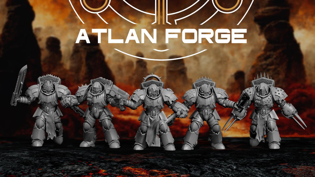Vampire Knights Hunters - Squad of Five - Atlan Forge