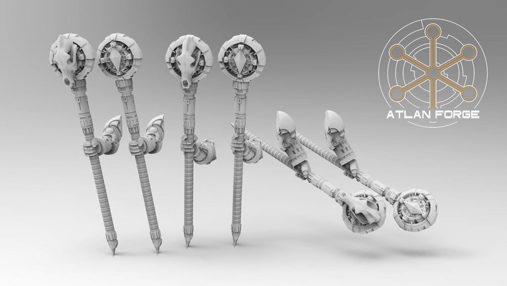 Asgardischer Sturm-Priester – Erstellt zwei Modelle – Atlan Forge