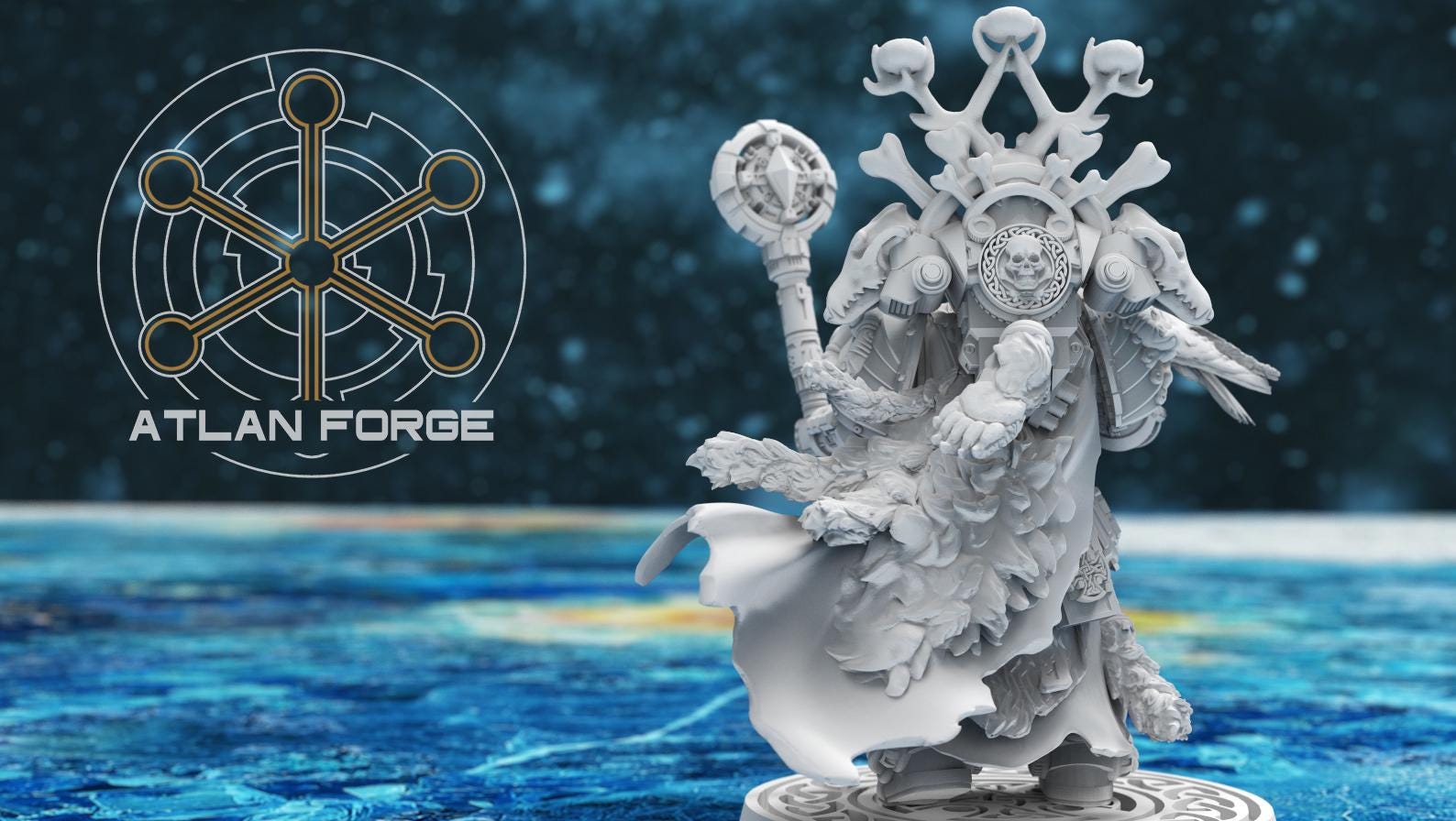 Asgardischer Sturm-Priester – Erstellt zwei Modelle – Atlan Forge