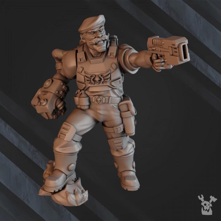 Green Hell Division Commando Squad - 10 Monopose Models - DakkaDakka