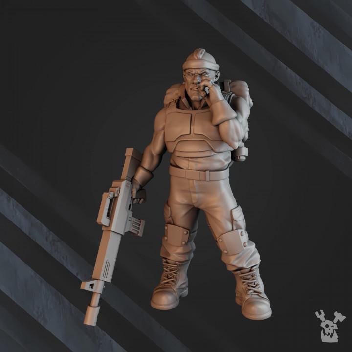 Green Hell Division Infantry Squad - 10 Monopose Models - DakkaDakka