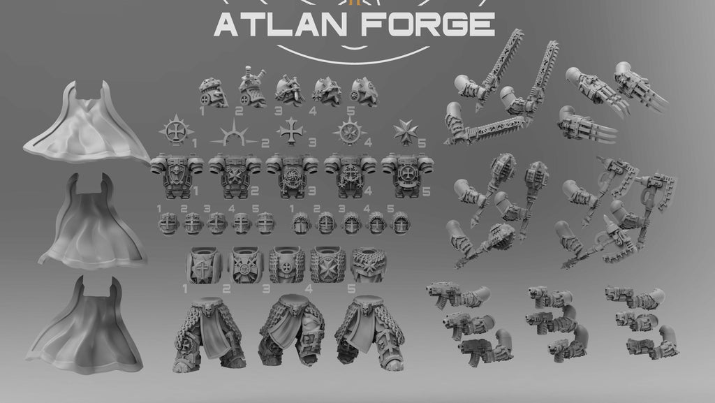 Templario Argenta - Escuadrón de Cinco - Atlan Forge