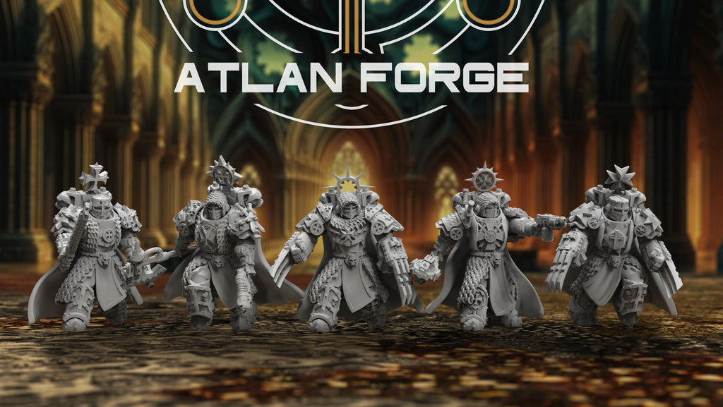 Templario Argenta - Escuadrón de Cinco - Atlan Forge