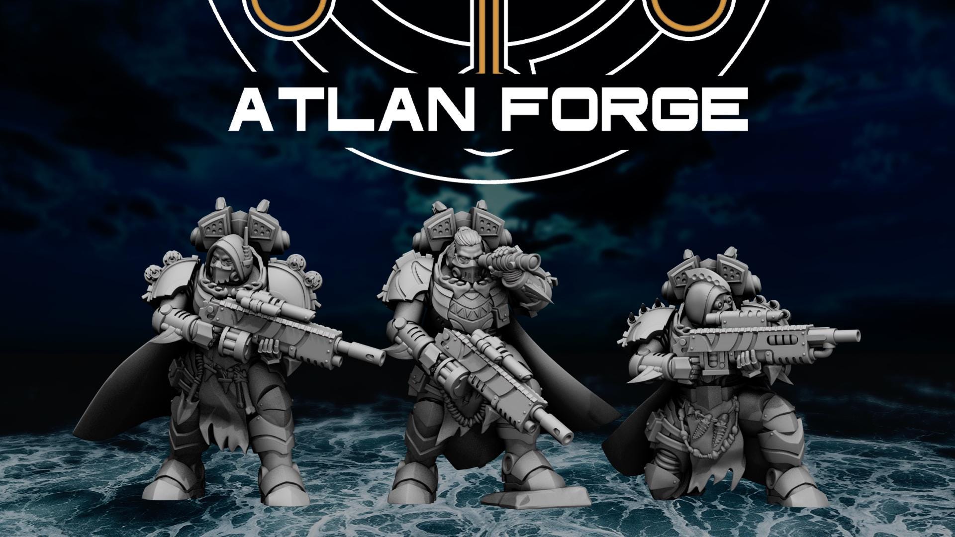 Wai Toa Tide Shades – Trupp aus drei Mann – Atlan Forge
