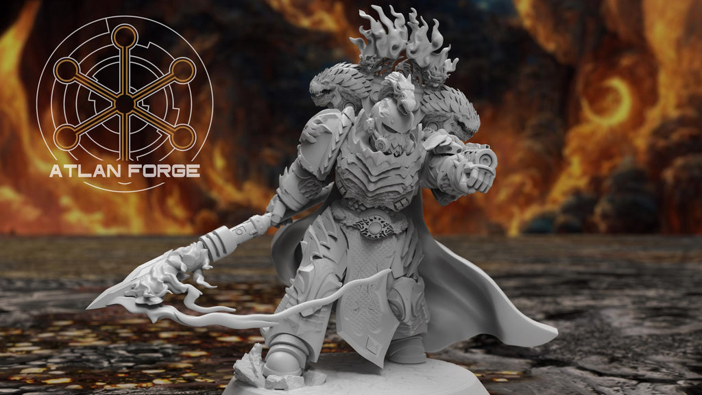 Dragon Knights Captain - Atlan Forge