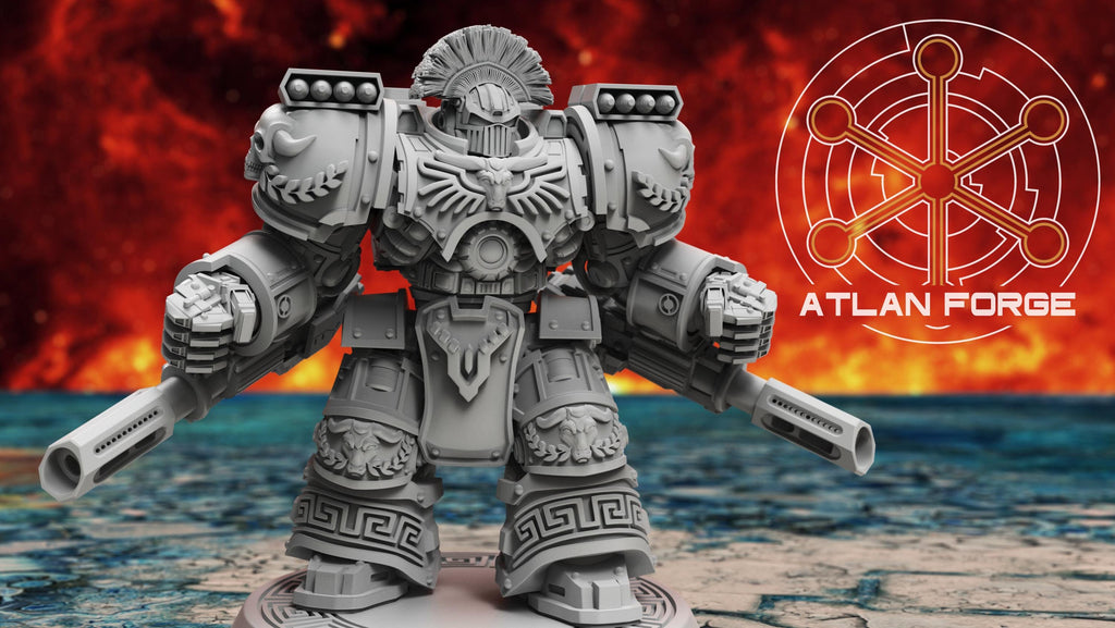 Minoan Warhulks - Squad of Three - Atlan Forge
