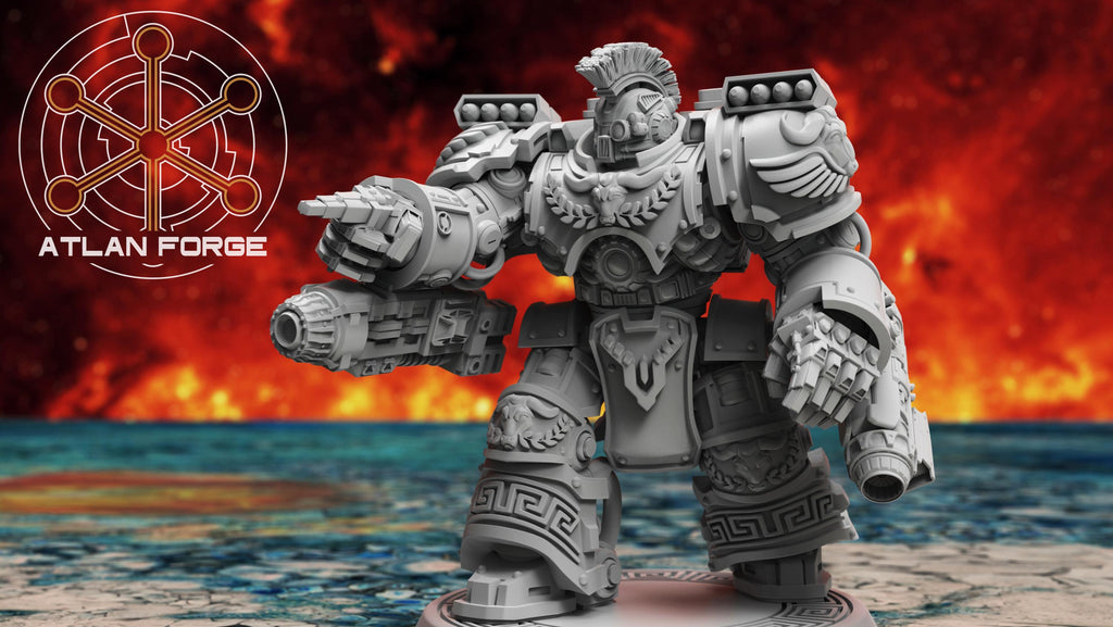 Minoan Warhulks - Squad of Three - Atlan Forge