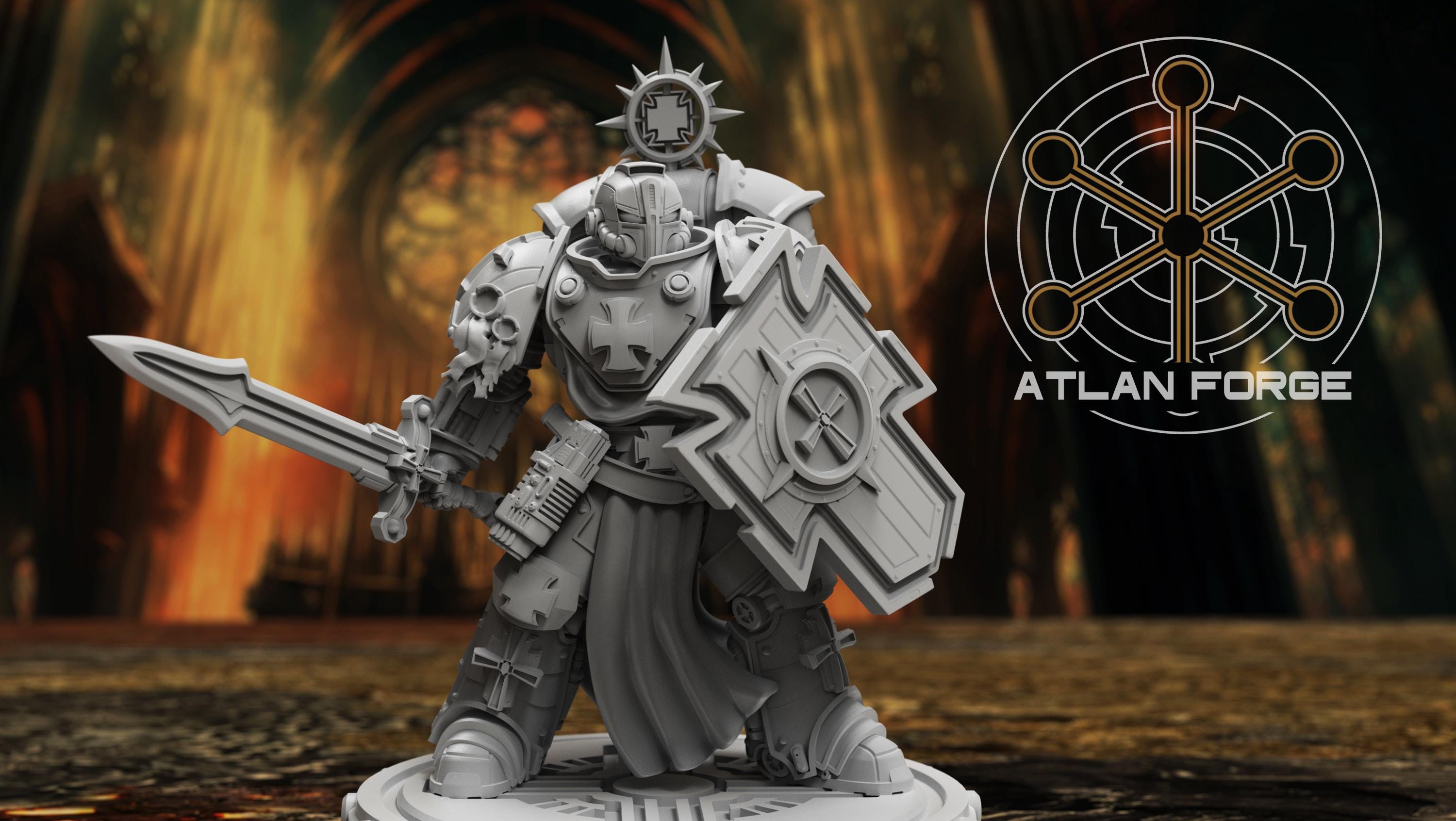 Templar-Veteranen - Dreiergruppe - Atlan Forge